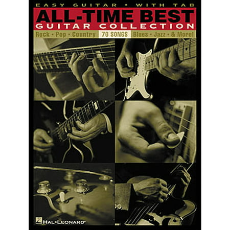 Hal Leonard All-Time Best Guitar Collection Easy Guitar Tab (Best Guitar Shredders Of All Time)