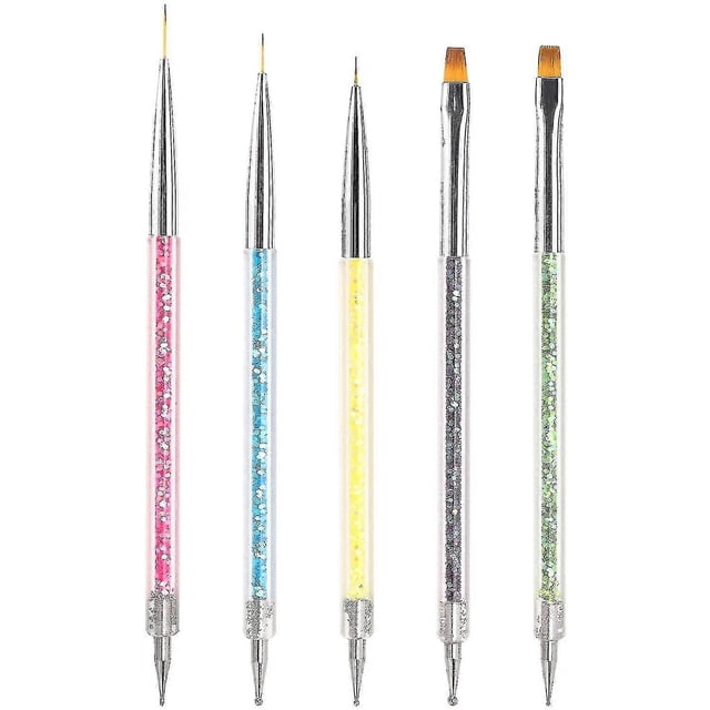 Art Bru, 5 Pcs Double Ended Brush Dotting Pen Art Point Ing Tools
