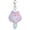 Purple, variant on comerut Cartoon Cat Plush Pendant Built-in Squeaker Lovely Colorful Anime Kitten Plush Toy Ornament Soft Stuffed Animal Doll Plush Keychain Backpack Charms Birthday Christmas Gift
