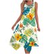 thumbnail image 1 of Una Línea Vestidos de Verano para las Mujeres 2025 Impresión Bolsillos Vestido de Camiseta, Cuello Redondo Vestido de Playa sin Mangas, 1 of 8