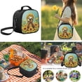 thumbnail image 6 of Uorisanigo Sunflower Sloth Backpack for Boys Girls Set of 4 Backpack with Insulated Lunch Bag Pencil Case Water Bottle Sleeve 17 inch Daypack for Primary Middle Bookbag, 6 of 7