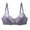 Purple, variant on Aofany Women's Plus Size Lace Bra Fashion Comfortable Breathable Lace No Steel Ring Lift Breasts Bra Woman Underwear Holiday Beige 100E