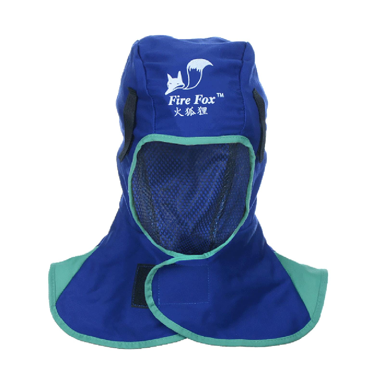 Miulika 3Pcs (1xOrange&2) Washable Flame Retardant Helmet Comfort Welding Neck Hood Welder Head Cap Cover 410mm
