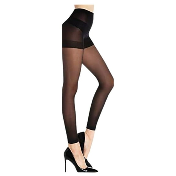 BAODANN Women's Fashion Casual Women's Transparent Footless plus Size Heart Tights Stocking Tights for Women Sheer Stockings for Women Transparent Tights Thick Stockings for Women Winter