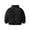 Black, variant on Cute Warm Padded Jacket for Kids Toddler Boys Girls Long Sleeve Thicken Thermal Zipper Turtle Neck Outerwear