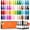 Classic Seasons Colors, variant on Modelones 16PCS Plaid Nail Stamping Kit – French Tip Stamper White Black Painting Gel Polish Chrome Powder Proof Matte Gel Top Coat Gingham Template Dual Nail Art Brush Summer Manicure Gift for Women