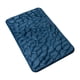 thumbnail image 1 of Alfombra de baño de guijarros en relieve Antideslizante y absorbente Lavable a máquina 16" x 24" TOMSHOO azul marino, 1 of 7