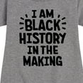 thumbnail image 3 of Instant Message - Black Histroy In The Making - Toddler & Youth Girls Fleece Dress, 3 of 6