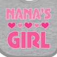 thumbnail image 4 of Inktastic Nana's Girl Grandchild Girls Baby Bib, 4 of 4