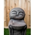 thumbnail image 2 of LUCKY JAPANESE JIZO WITH BOWL, 2 of 2