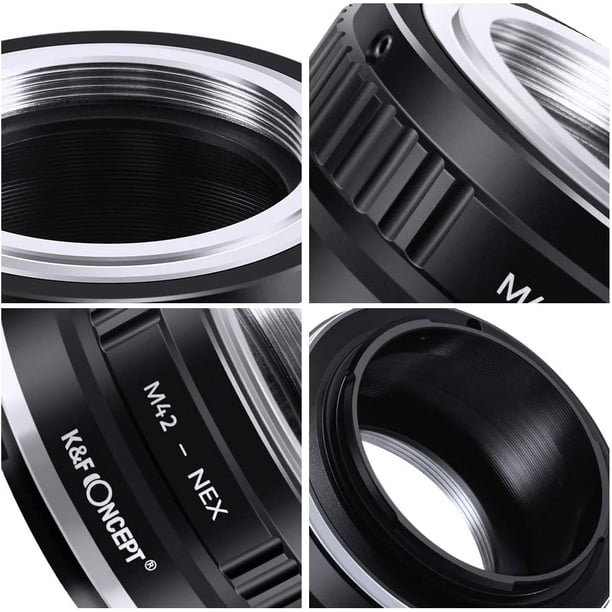 K&F Concept M42 To Sony E Mount Adapter - Manual Focus Lens Adapter For M42 Screw Lenses On Sony Alpha, NEX & A7 Series Cameras (4th Gen)