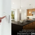 thumbnail image 2 of Luxrite BR40 LED Light Bulbs, 13W=85W, 3500K Natural White, Dimmable, 1100 Lumen, E26 12 Pack, 2 of 7