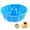 blue, variant on Vruelia Silicone Fluted Cake Molds Nonstick and Quick Release Baking Pans, Bakeware for Cake Jello Bread and More Baked Goods