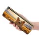 thumbnail image 5 of Disketp Pastoral Sunflower Corgi Estuche Organizador de Lápices de Cuero, Estuche de Oficina con Cremallera para Bolígrafo y Lápiz, 5 of 6