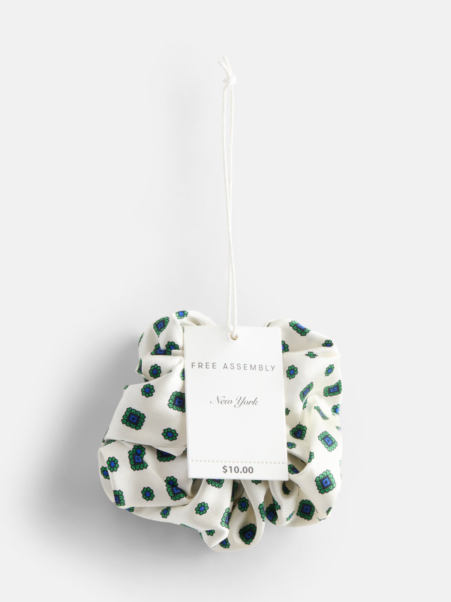 Free Assembly Women's Silk Hair Tie, Deep Pickle