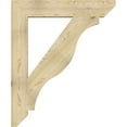 thumbnail image 3 of Ekena Millwork 6"W x 38"D x 46"H Funston Slat Rough Sawn Bracket, Douglas Fir, 3 of 4
