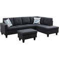 thumbnail image 4 of Brea3 Piece Right Facing Sectional Sofa Set With Ottoman, 4 of 5