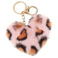 thumbnail image 4 of FOMIYES 1Pc Shaped Key Ring Pendant Plush Alloy Christmas Design for, 4 of 8