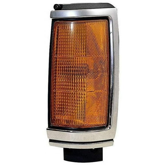 For 1987 1988 Dodge Ram 50 Parking Light Driver Side Chrome Replacement For MI2550104