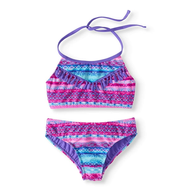 Big Girls' 2 Piece Beach Batik Swimsuit