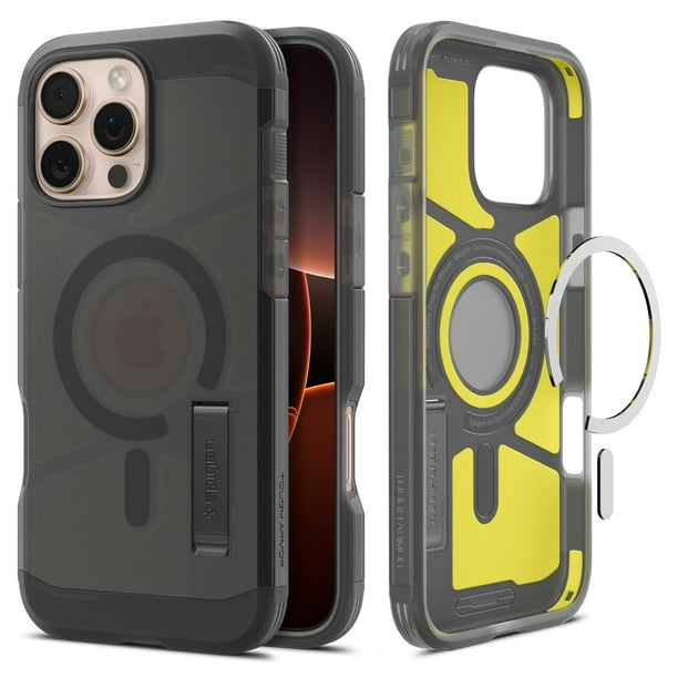 Funda para teléfono Spigen Tough Armor (Ai) MagFit iPhone 16 Pro