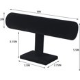 thumbnail image 2 of LAICAIW Bracelet Holder,Bracelet Display Stand For Selling,Jewelry Organizer Watch Rack For Show (Black Velevt), 2 of 7