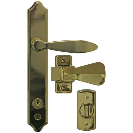Ideal Deluxe Storm Door Handle Set with Deadbolt