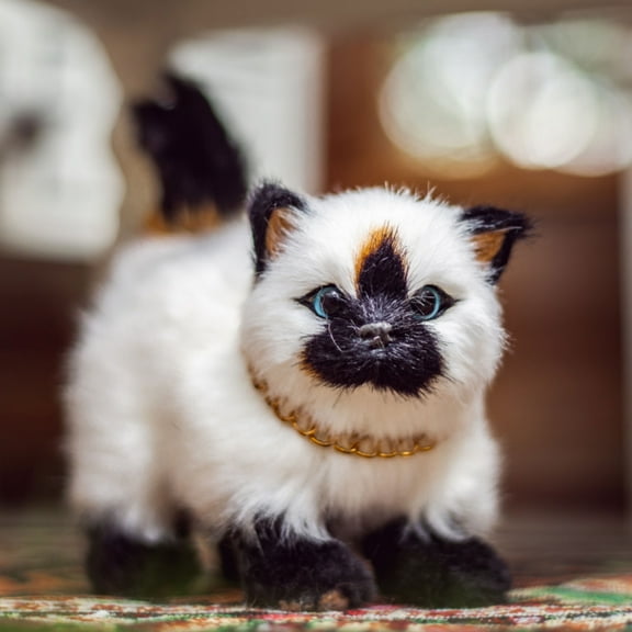 The Queen's Treasures 18 Inch Doll Pets, Siamese Kitty Cat is The Perfect Furry Companion, Doll Toy Compatible with American Girl Dolls