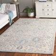 thumbnail image 2 of SAFAVIEH Martha Stewart Clarette Floral Area Rug, Grey/Ivory, 6' x 6' Square, 2 of 10
