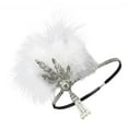 thumbnail image 4 of Diadema jinwen 1920s Rhinestone Beaded 14cm, 4 of 8