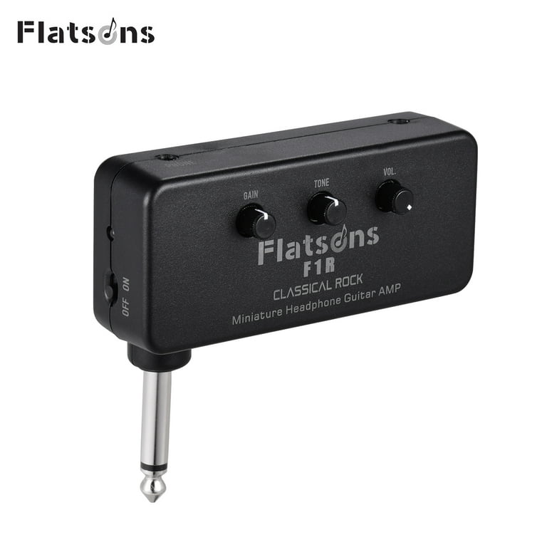 Guitar amplifier with headphone jack outlet
