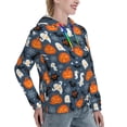 thumbnail image 3 of Hoodies for Women - pumpkin halloween cats Comfrt Colour Drawstring Women'S Fashion Hoodies & Sweatshirts, Fall Outfits Clothes for Women 2024 Pullover with Kangaroo Pocket, 3 of 7