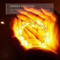 thumbnail image 4 of 20m Lámpara con alambre de cobre USB de 5/10/20 metros, cadena de luz Led de estrella con Control remoto inalámbrico, 4 of 5