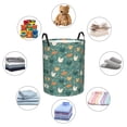 thumbnail image 3 of Lsque Flowe Rooster pattern Laundry Hamper Basket, Tall Woven Rope Hamper Basket for Clothes, Lightweight Storage Basket, Collapsible Waterproof-Medium, 3 of 8