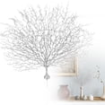 thumbnail image 2 of Artificial Coral Decor Twig, Cosmug Coral Twig Spray, Vase Fill Supply, for Flower Wall Layout, Table Styling and Wedding Decor, Silver, 2 of 9