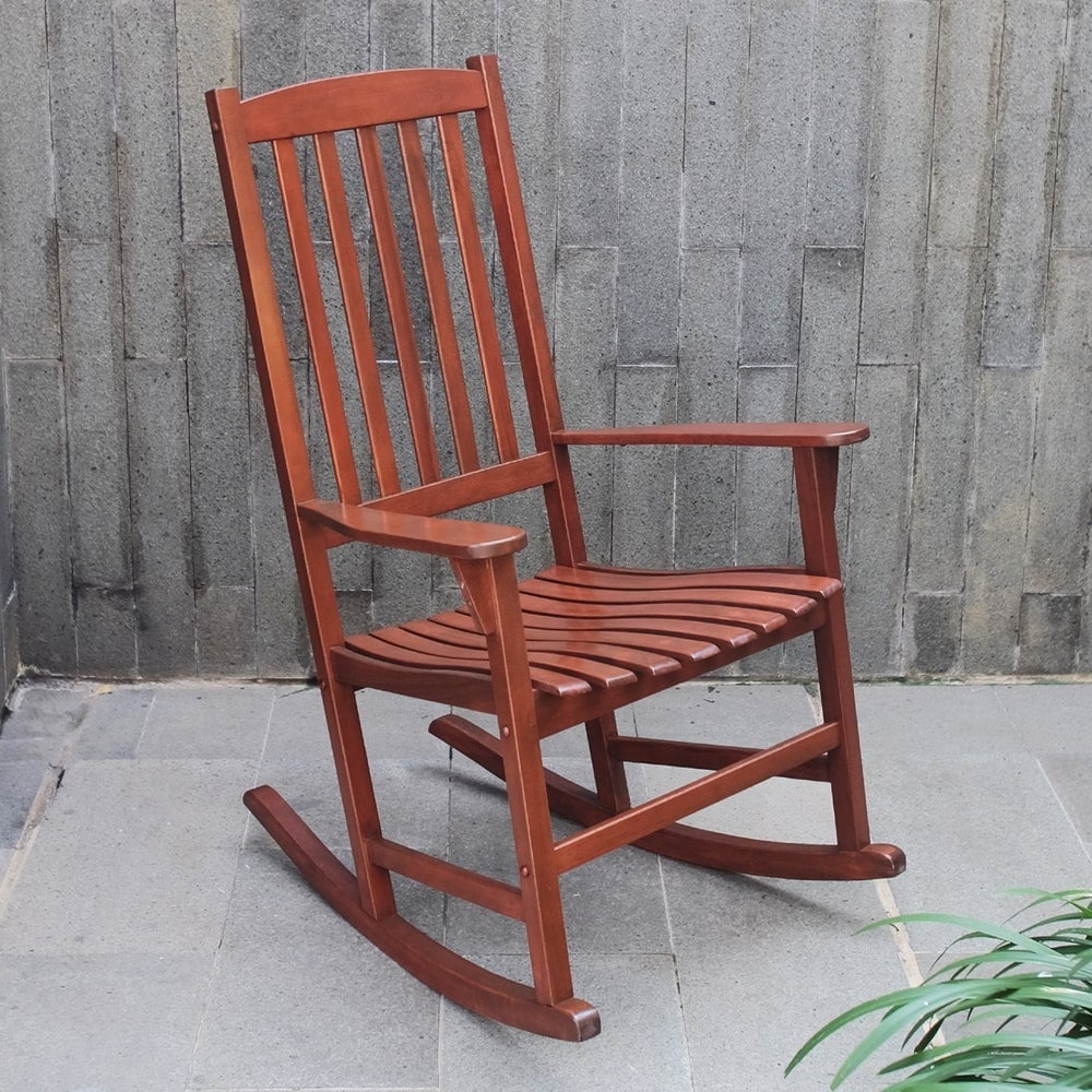 willow bay outdoor rocking chair natural brown  walmart