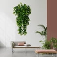 thumbnail image 4 of Simulación de enredadera para colgar en la pared, vívida y realista, no se decolora, accesorios para fotos, hermosas plantas de imitación, decoración de oficina., 4 of 7