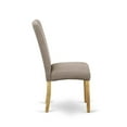 thumbnail image 2 of East West Furniture Antique 3-piece Wood Dining Table and Chairs in Oak, 2 of 7