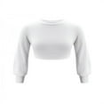 thumbnail image 1 of Fashion Women Solid Color  Neck Long Sleeve Sweater, 1 of 7