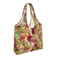 thumbnail image 2 of Wukai Bright Mushrooms Sturdy and Stylish Reusable Canvas Tote Bag: Eco-Friendly, Heavy-Duty Grocery Shopping Bag with Reinforced Handles, 2 of 7