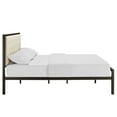 thumbnail image 3 of Modway Mia Full Tufted Panel Bed in Brown and Beige, 3 of 8