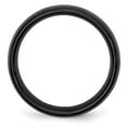 thumbnail image 2 of Chisel Black Ceramic 6mm Polished Band, 2 of 7