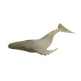 thumbnail image 2 of Zeckos Carved Natural Wood Humpback Whale Tabletop Statue 20 inches Long, 2 of 3