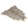 thumbnail image 3 of 100x94cm Leopard Print Pattern Carpet Imitation Faux Plush Carpet Rug Home Bedroom, 3 of 5