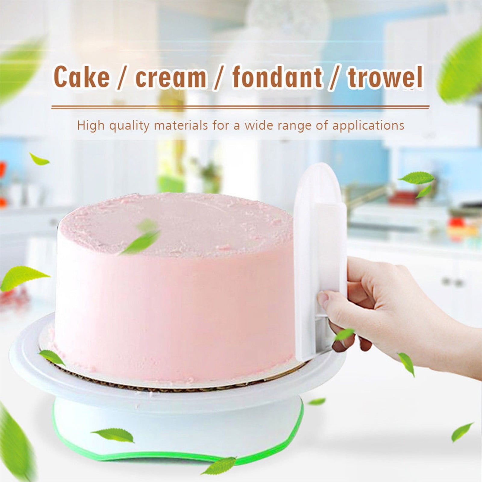 Cake Smoother Polisher Tools Cutter Decorating Fondant Sugarcraft Icing Mold 