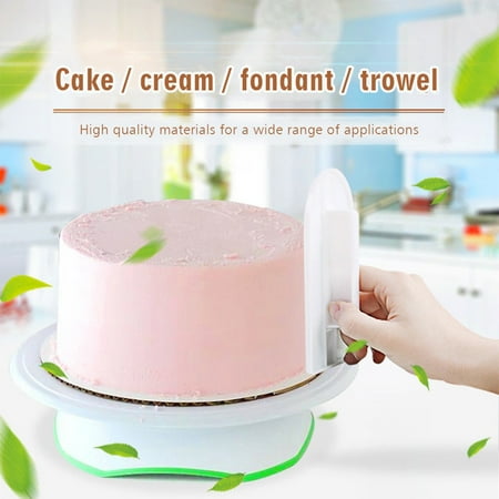 

jbyrvq Cake Flattening Scraper Food Smoother Baking Surface Kitchen，Dining & Bar