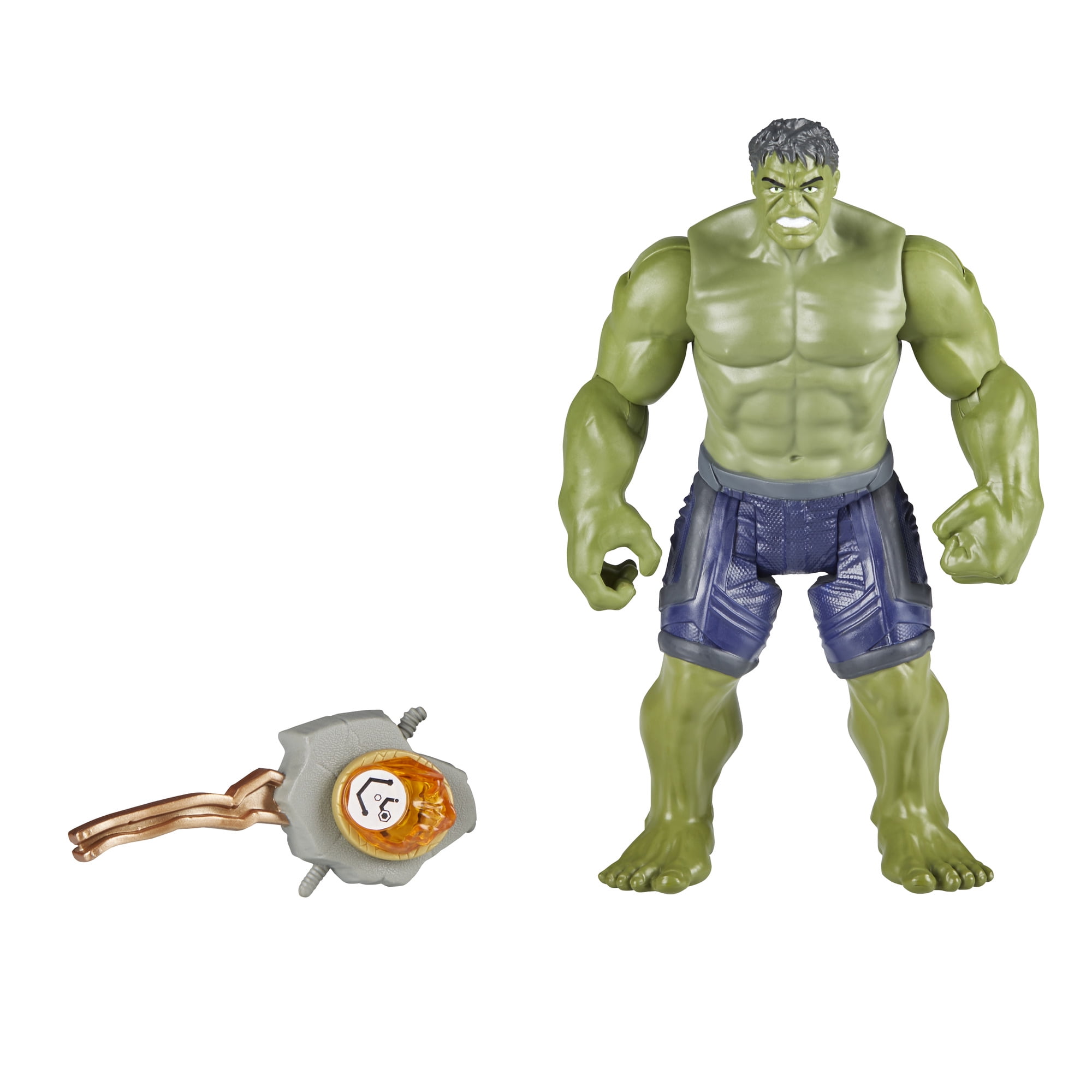 Marvel Avengers Endgame Hulk with Infinity Gauntlet Stones Action Figure NEW 