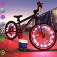 thumbnail image 1 of YOPTOP Ultra Bright LED Bike Wheel Lights For Night Riding Safety - Spoke Lights - Cycling Accessories For Enhanced Visibility,Red, 1 of 6
