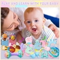 Baby Rattle Toys for 3-6-9 Months, Baby Teething Rattle Toys 3 to 6 ...