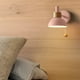 thumbnail image 1 of Lámpara de pared LED | Lámpara de hierro para dormitorio, salón, estudio | Iluminación decorativa de bajo consumo, amarillo/rosa/verde/blanco, 16x15 cm | Luminaria montada moderna, 1 of 7